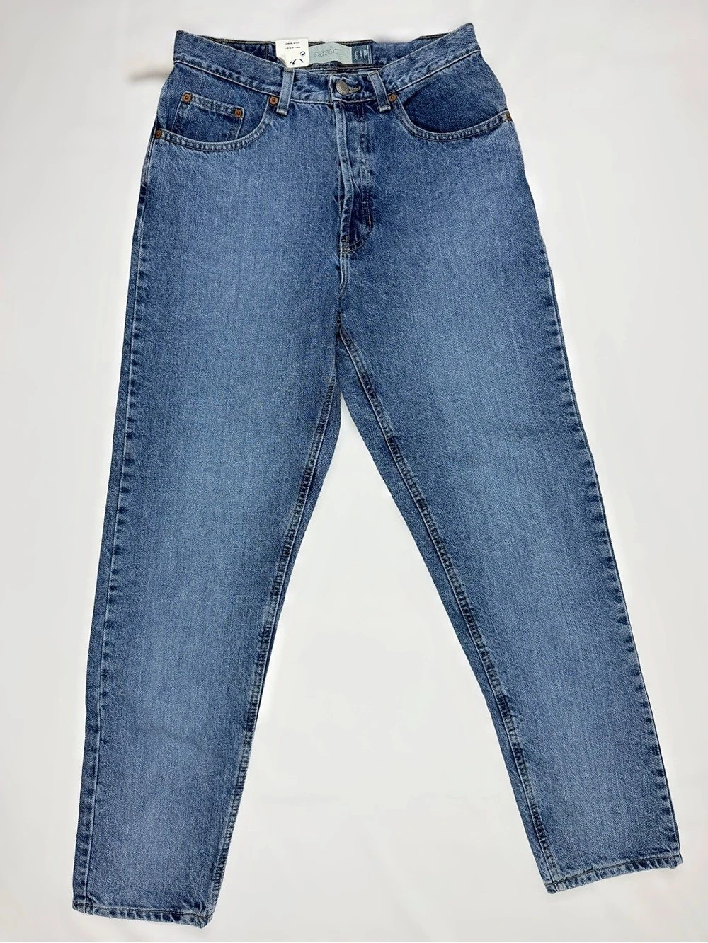 NWT Vintage GAP Classic Fit Jeans 8 Button Fly High Rise 90s Mom Denim USA